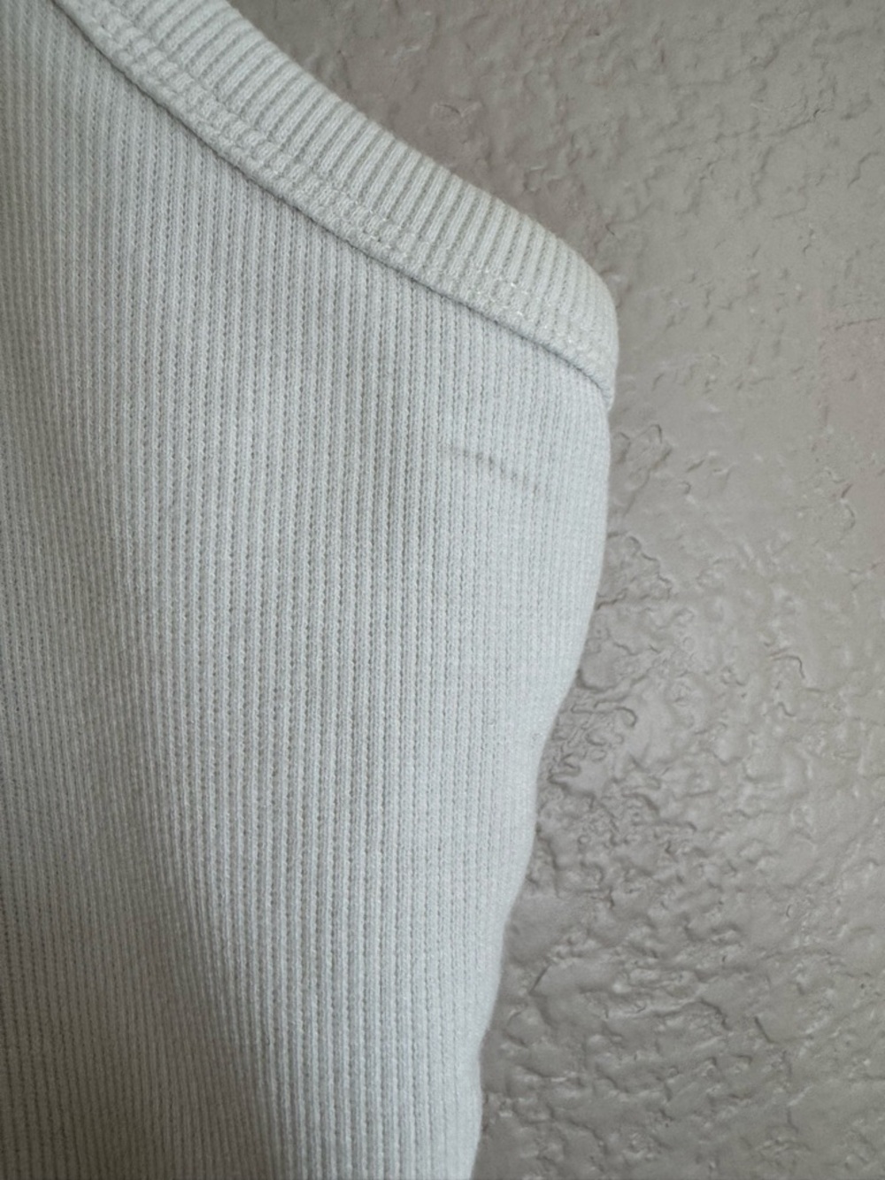 Alo Yoga Aspire Crop Tank Core White Black XS Small $68 - Picture 5 of 8